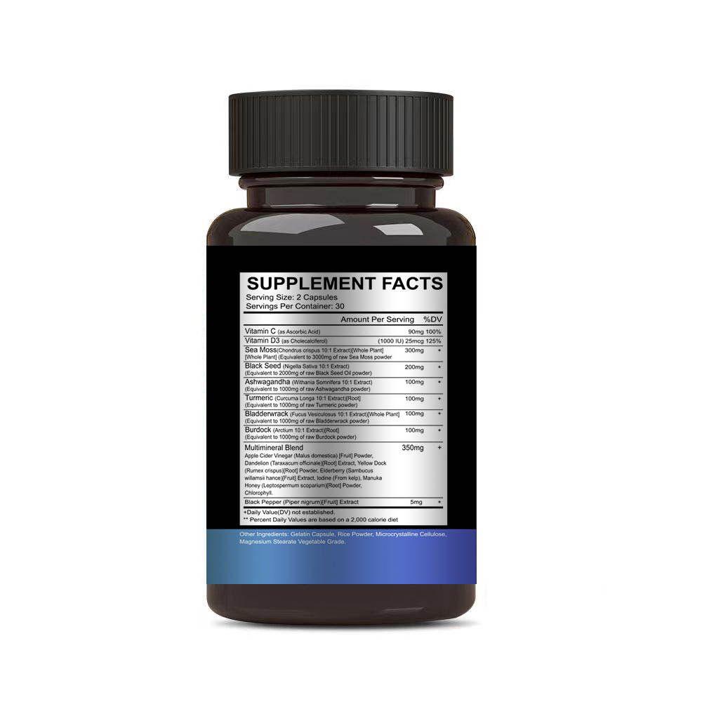 Sea Moss Capsules Australia | Natural Sea Moss Supplement