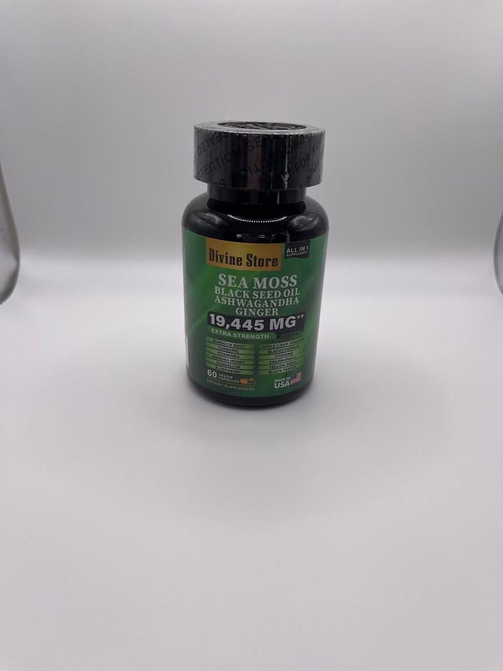 Sea Moss Ashwagandha Blend & Natural Sea Moss Supplement