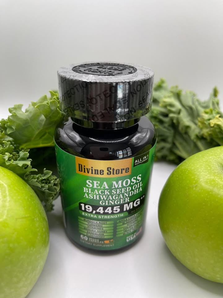 Sea Moss Ashwagandha Blend & Natural Sea Moss Supplement