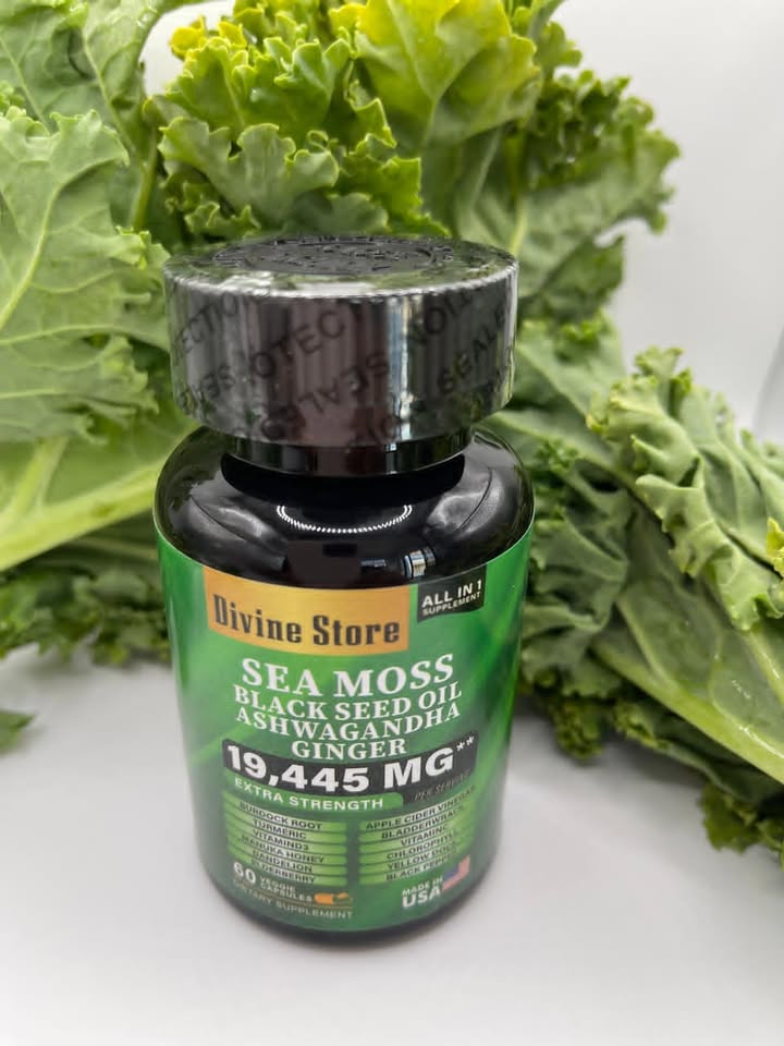 Sea Moss Ashwagandha Blend & Natural Sea Moss Supplement