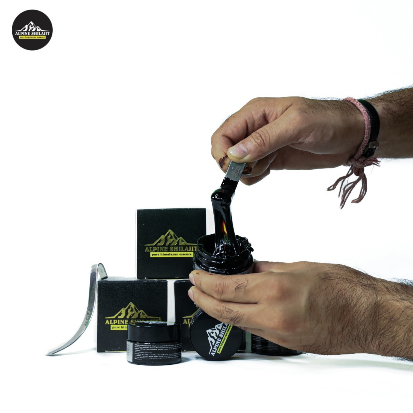 Alpine Pure Himalayan Shilajit Gold 30g Sun-Dried 85+ Minerals 70% Fulvic 16% Humic