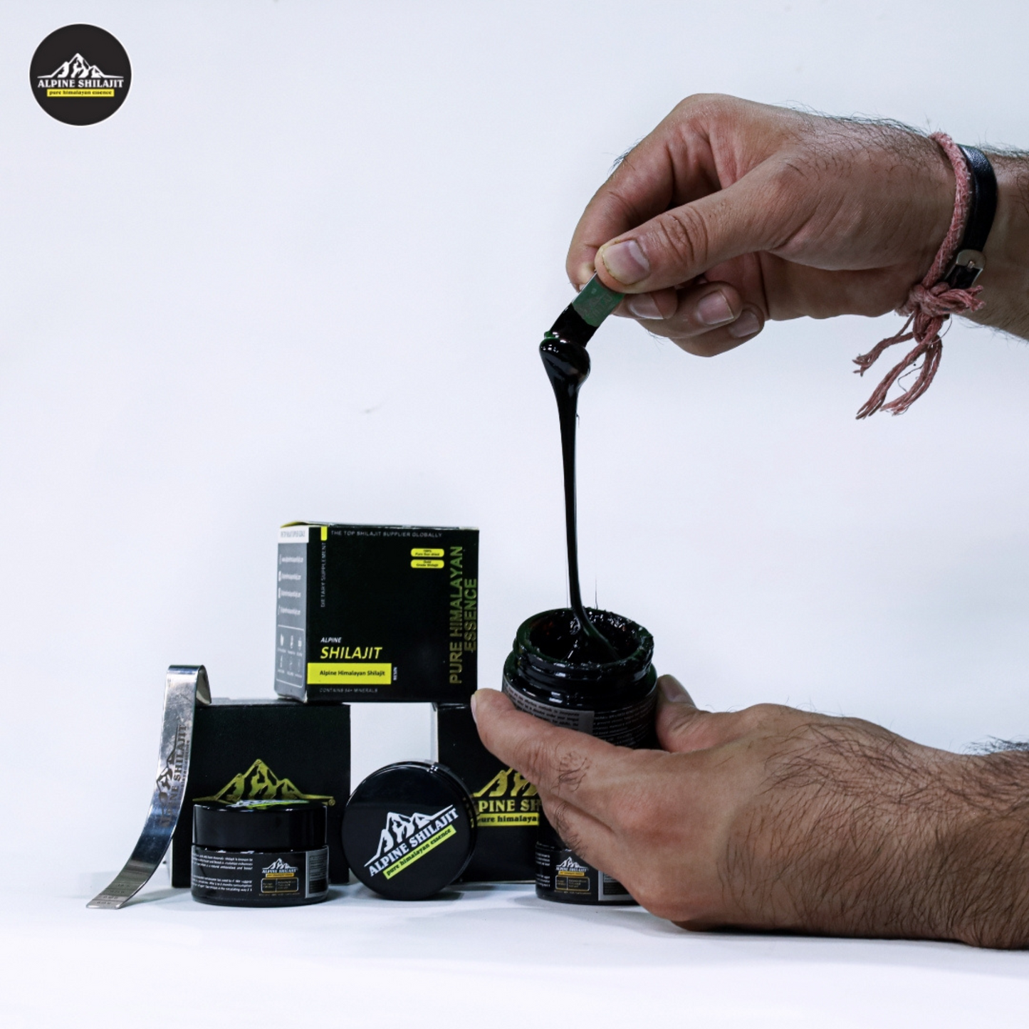 Alpine Pure Himalayan Shilajit Gold 30g Sun-Dried 85+ Minerals 70% Fulvic 16% Humic