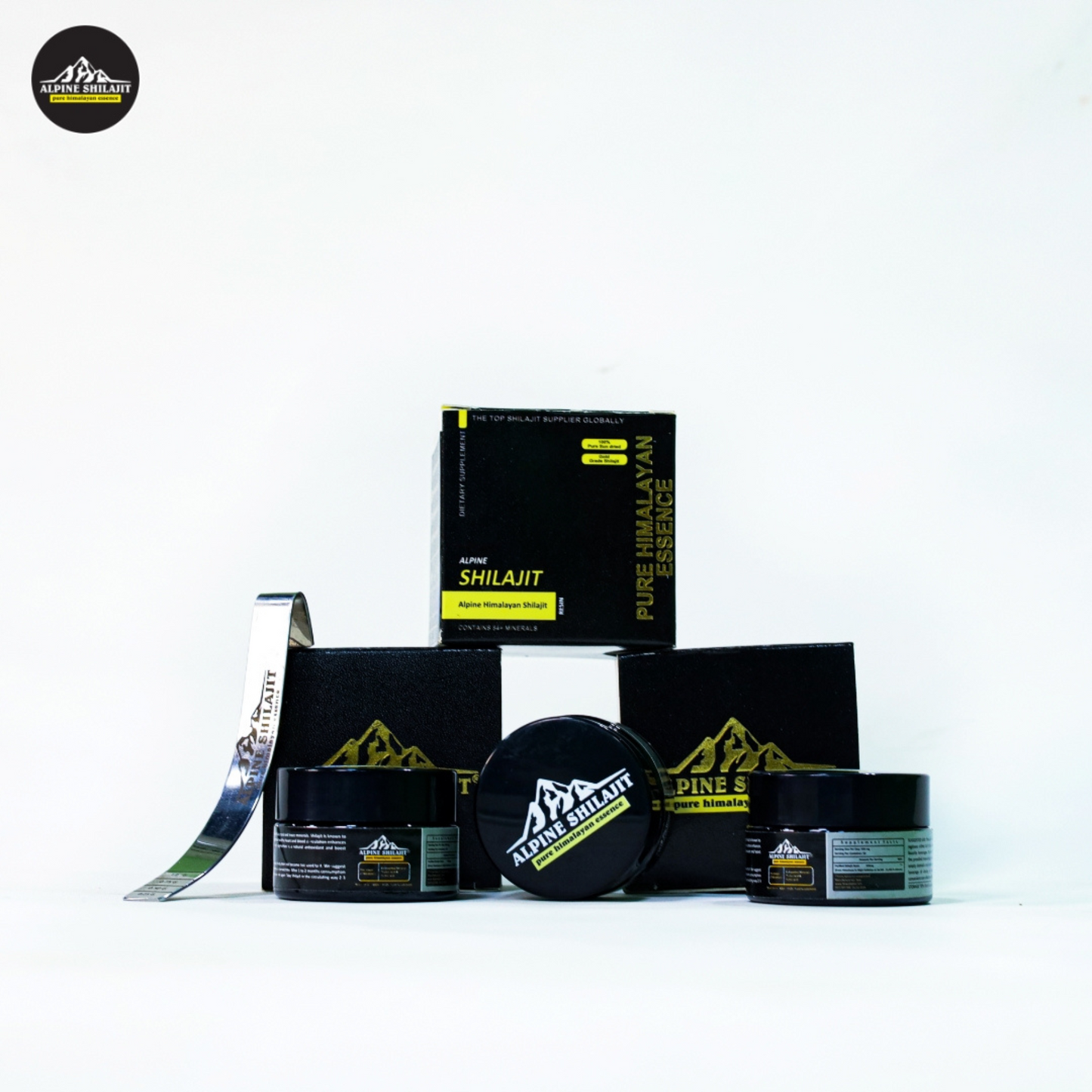 Alpine Pure Himalayan Shilajit Gold 30g Sun-Dried 85+ Minerals 70% Fulvic 16% Humic
